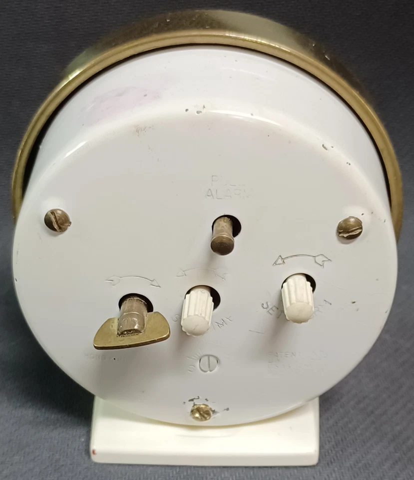 Equity By La Crosse Mini Bell Alarm Clock Cleaned And Lubed Running Great!! - Image 4 of 4