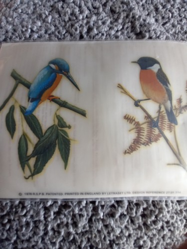2 x VINTAGE 1970s BEAUTIFUL LETRASET TRANSFERS DECOR-CRAFT - Picture 6 of 14