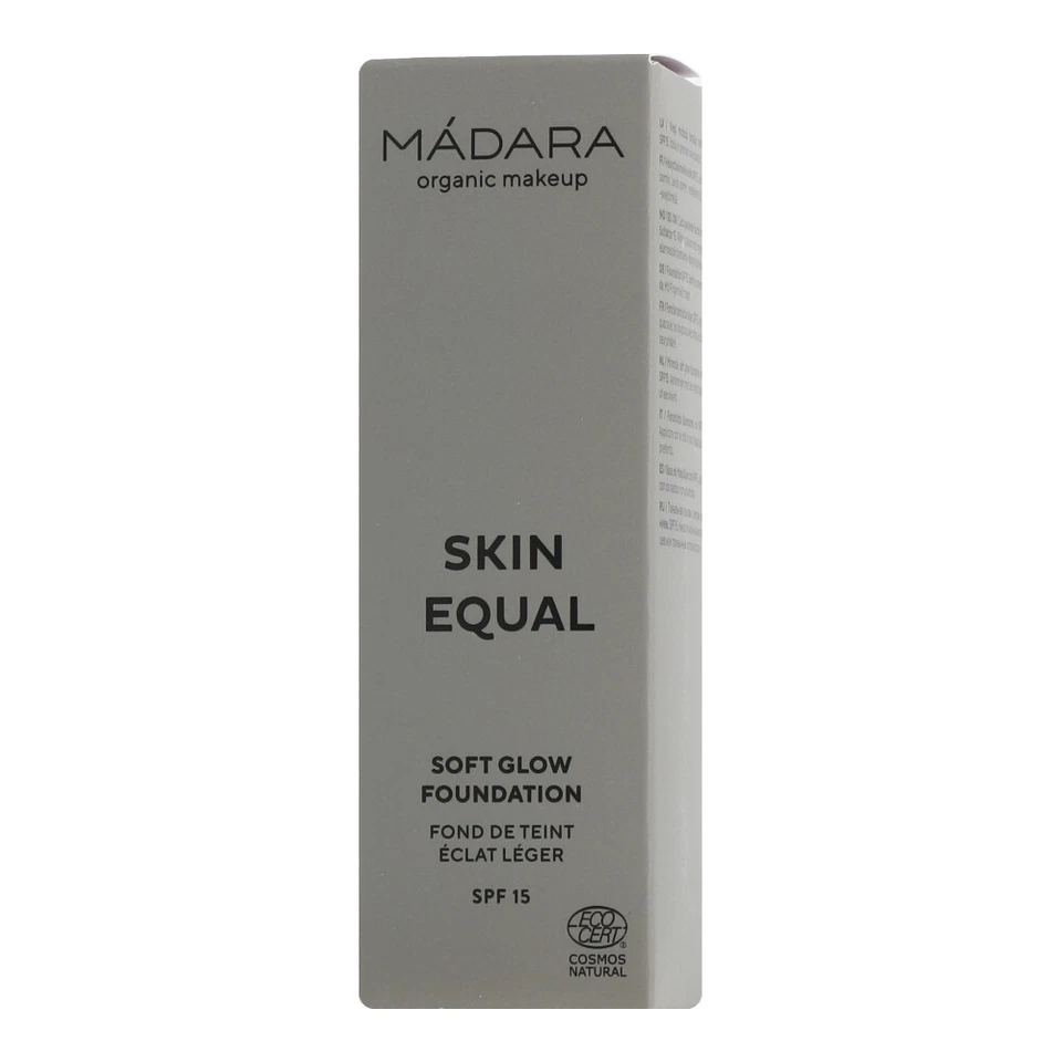 MÁDARA Skin Equal Soft Glow Foundation - 50 Golden Sand 30ml
