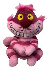 Official Disney Store Authentic Alice in Wonderland Pink Cheshire Cat 10  Plush