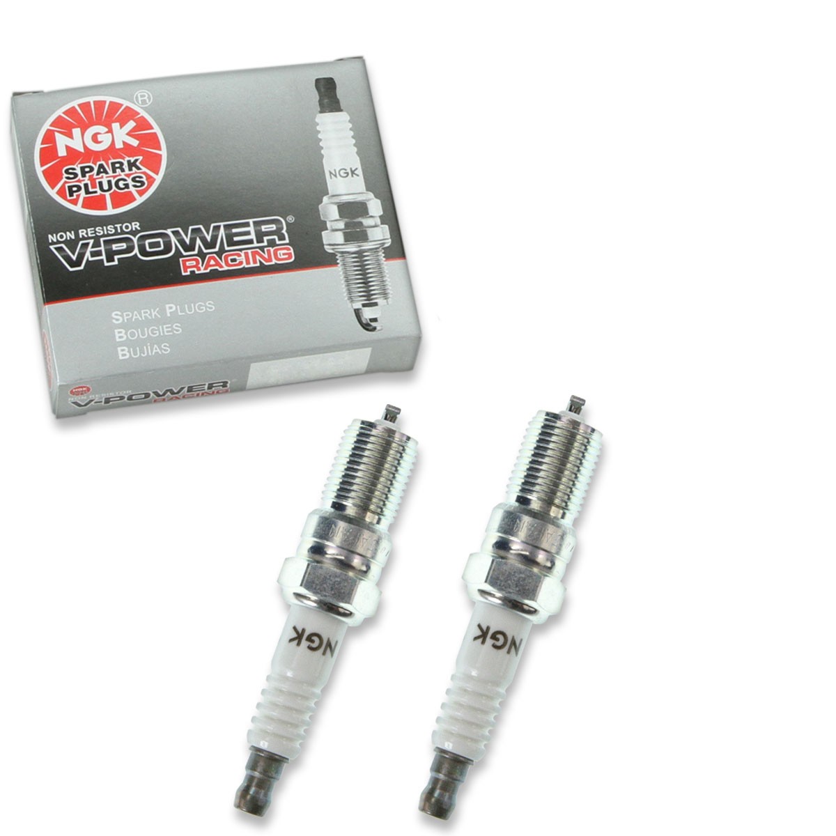 2 pc NGK 7317 R5724-8 V-Power Racing Spark Plugs for S63YC S61YC C61 AR94 hg