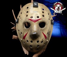 Friday the 13th Part 3 III "Film Accurate" Hand painted Jason Hockey Mask