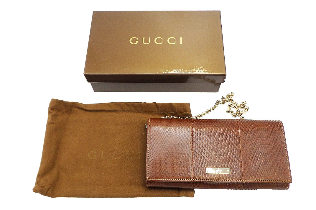 GUCCI Chain wall 170426 Python 5538 with outer bo… - image 9