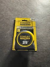 NEW- STANLEY FATMAX 25' TAPE MEASURE -M#33-725  * 1 1/4"X25FT  FATMAX *