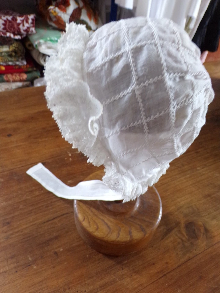 Coiffe  en linon - Photo 3/4