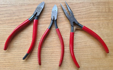 THREE BAHCO or similar miniature cutters & pliers - Swedish Made - FOR REPAIR