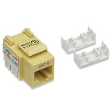 Intellinet Frutto Keystone RJ45 Cat.6 UTP non schermato Giallo