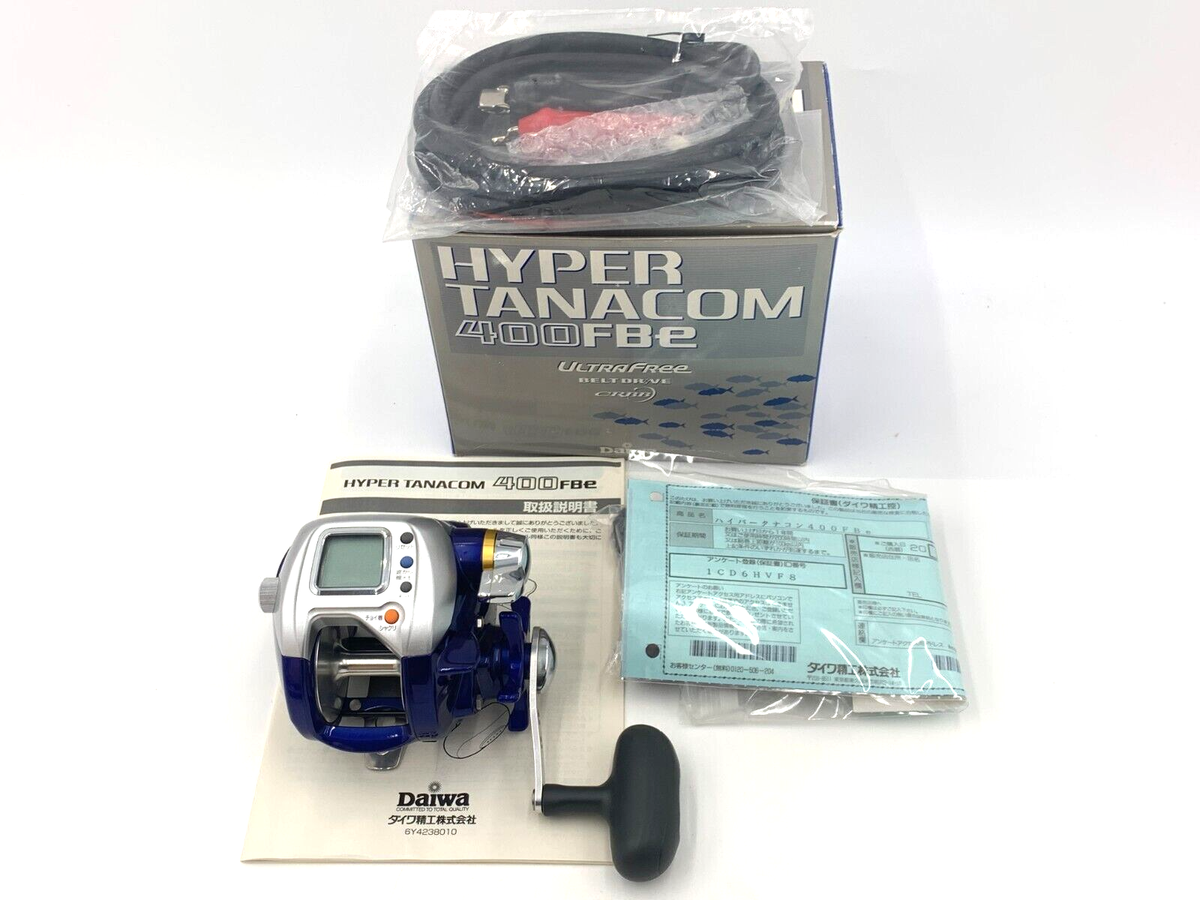 Daiwa HYPER TANACOM 400 FBe Electric Reel Big Game Saltwater Daiwa HYPER TANACOM 400 FBe Electric Reel Big Game Saltwater