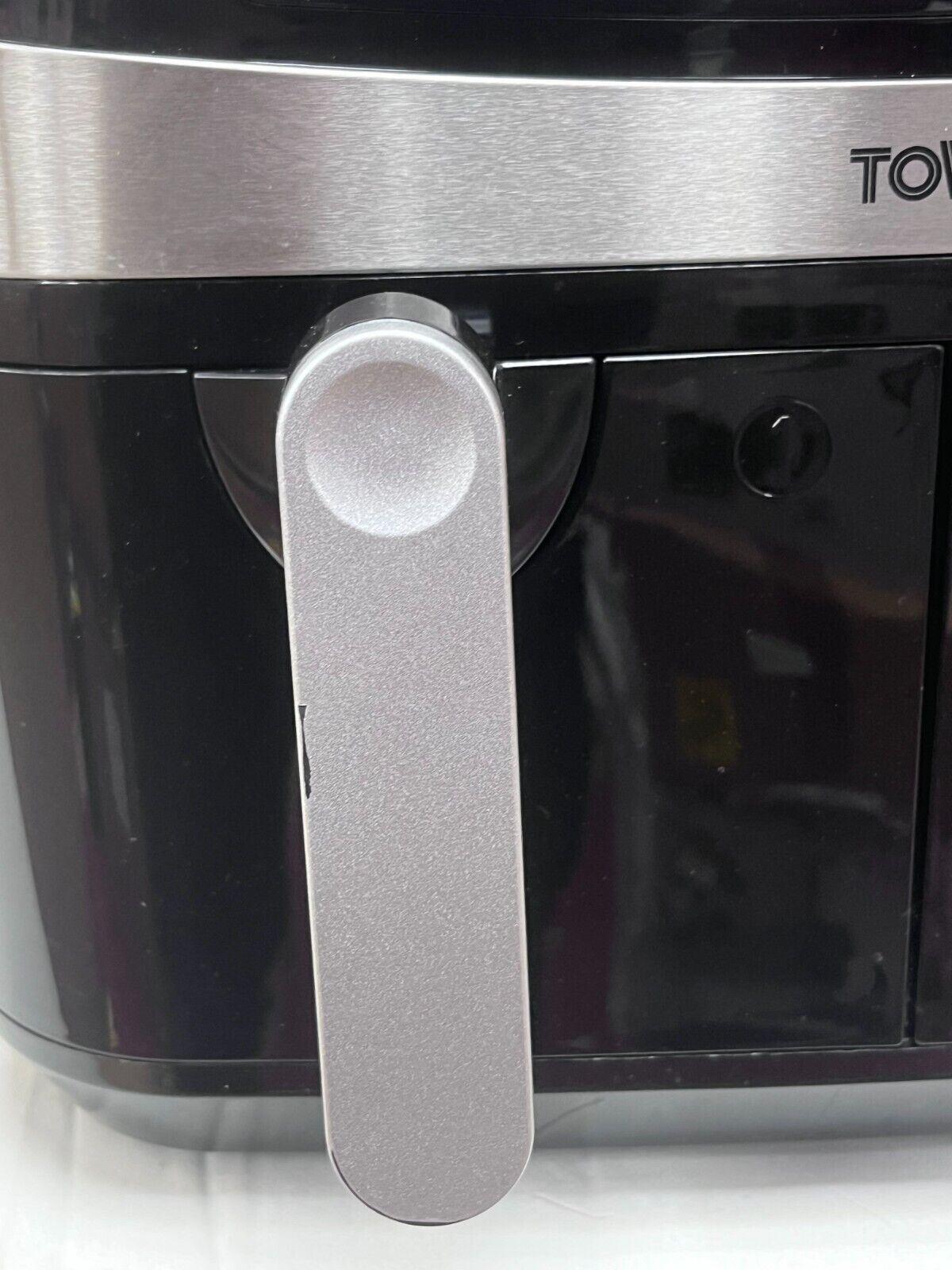 Tower Air Fryer T17088 9L Kitchen Electric Healthy Dual Basket Vortx