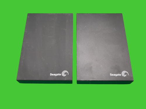 2Pcs Seagate 500Go 1D6AP1-500 Disques Durs Externes, Utilisés, Avec Câble