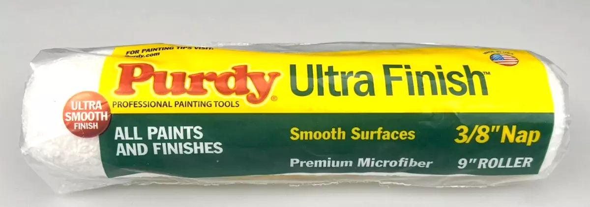Purdy Ultra Finish 9 In. x 3 8 in. Microfiber Roller Cover 140678092 Purdy ultra