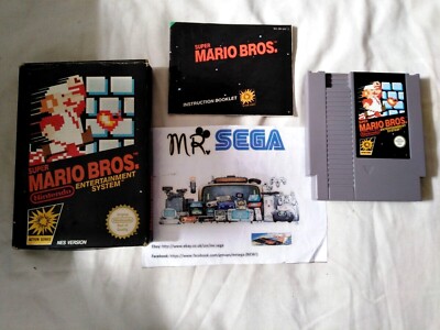 SUPER MARIO BROS für NINTENDO ENTERTAINMENT SYSTEM ''SELTEN & SCHWER ZU FINDEN''