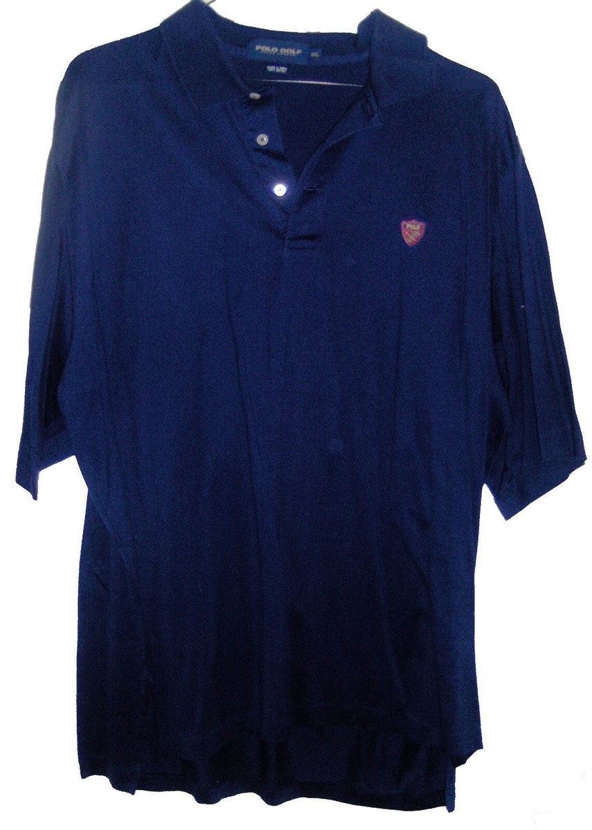 Men's Polo Golf Ralph Lauren Shirt/ XXL/ Dark Blue/ Cotton