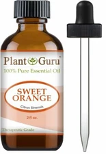 Sweet Orange Essential Oil 2 oz 100% Pure Natural Therapeutic Grade Cold Pressed