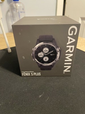 Garmin Fenix 5 Plus GPS Watch (Silver 