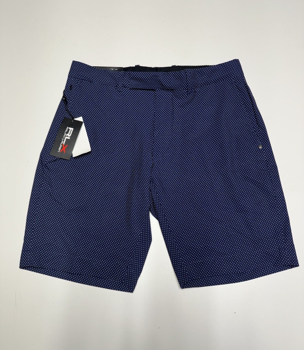 Ralph Lauren RLX Golf Men's Stretch Performance Shorts Polka Dot