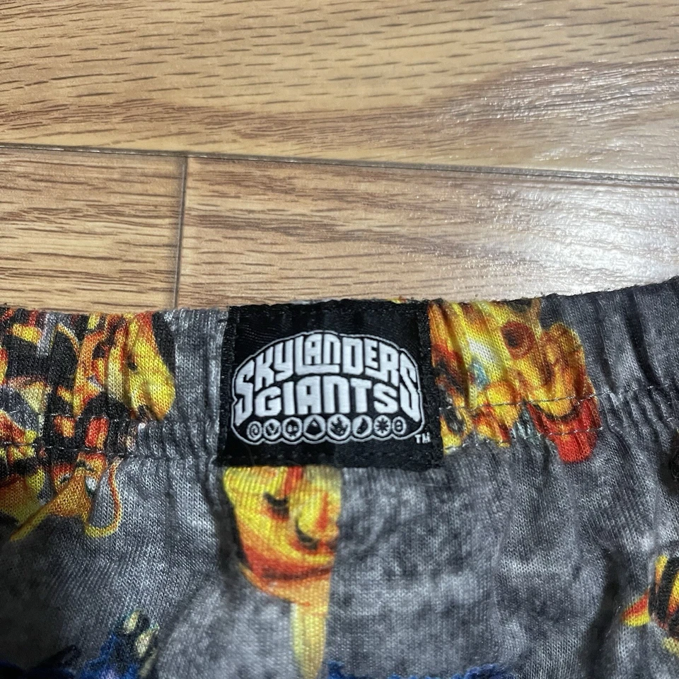 2014 Skylanders Giants Fleece Pajama Pants Size Youth Large 10/12 - Image 2 of 4