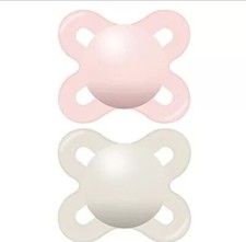 MAM Start Matte Newborn Pacifiers 2 Pack, 1 Sterilizing Pacifier Case , Newborn
