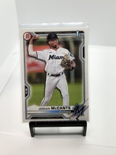 2021 Bowman Draft Jordan McCants 1st Bowman Miami Marlins #BD-26