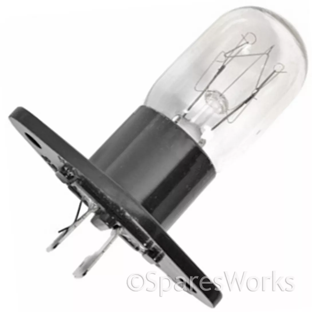 Samsung microwave on sale light bulb type