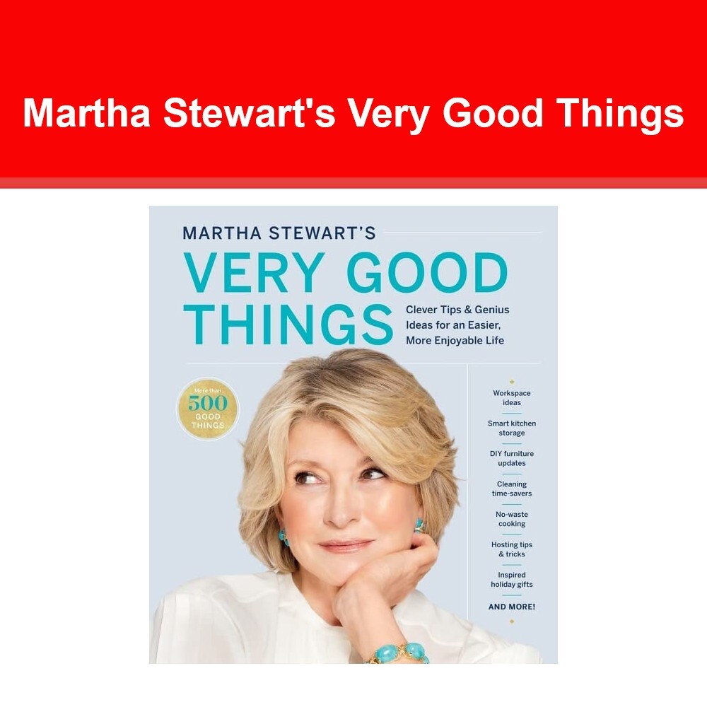Martha Stewart's Very Good Things 9781328508263 NEW book