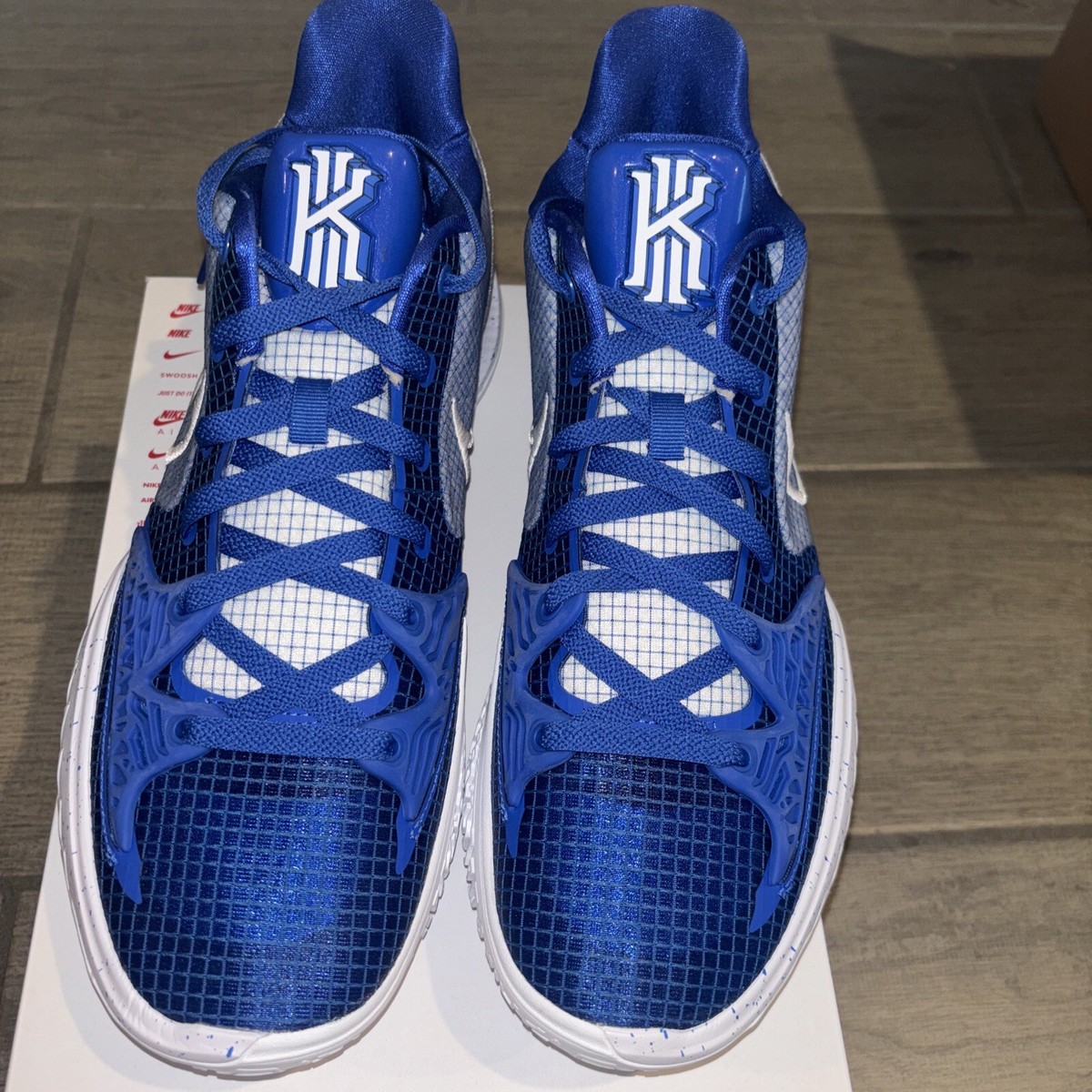 RARE Nike Kyrie Low 4 TB Promo Basketball Shoes Game Royal Mens DM5041-401 RARE Nike Kyrie Low 4 TB Promo Basketball Shoes Game Royal  main image 3