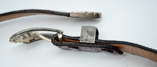 Dan Oliver Shades of the West Scottsdale AZ Navajo Belt Buckle Sterling Used 34 - Picture 19 of 22