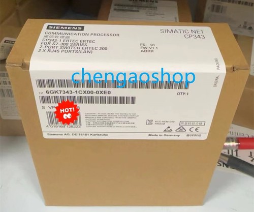 1 Stück Brandneu SIEMENS 6GK7343-1CX00-0XE0 (von DHL oder Fedex) - Bild 1 von 1