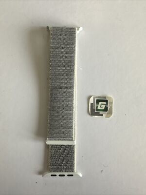 Apple Watch Sport Loop 44mm (42/45/46/49) Genuine OEM Seashell White Used