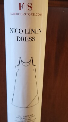 Nico Linen Dress Pattern Size 0-6 New Uncut | eBay Nico Linen Dress Pattern Size 0-6 New Uncut | eBay