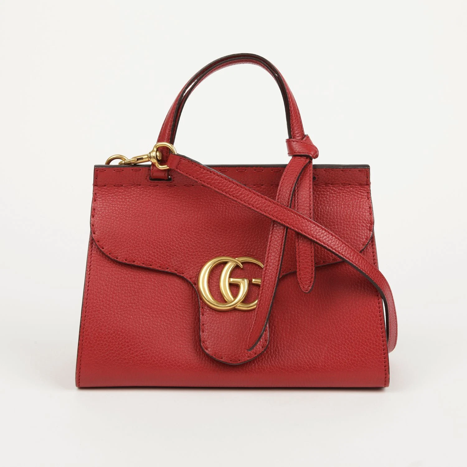 Gucci GG Marmont Mini sac à bandoulière et poignée supérieure 442622 77330363