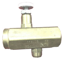 PF600B PARKER ParTrol Brass Flow Control Valve 3/8 in. NPT 2000 psi