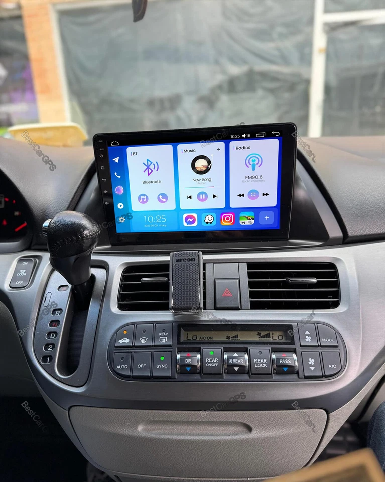 For Honda Odyssey 2005-2010 Android 14 Car Stereo Radio GPS Navi BT CarPlay 64GB - Image 4 of 4