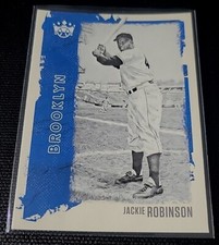 2021 Panini Diamond Kings Baseball JACKIE ROBINSON Base #18 Brooklyn Dodgers 