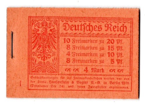 DR-ZusDr. Brand Booklet MH13B Perfect ** MNH MINT 500EUR (CA2750