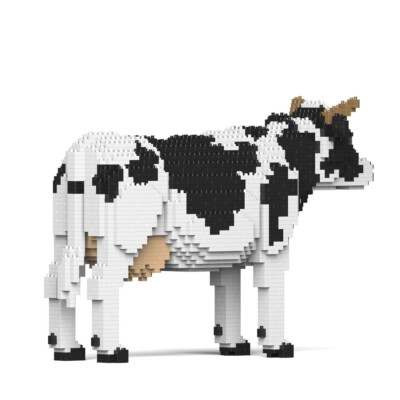 JEKCA Building Blocks,Bricks,Bausatz,Dairy Cow,Milchkuh,Kuh,26 cm Höhe