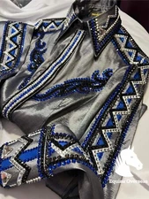 Western Showmanship Horsemanship Pleasure Show Shirt all customization available