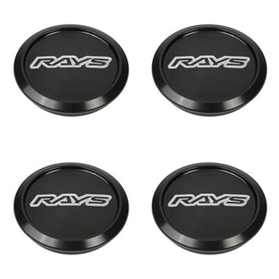 Delivery RAYS No.4 VR CAP MODEL-01 Low BK/SL 4 piece set RAYS Volk 