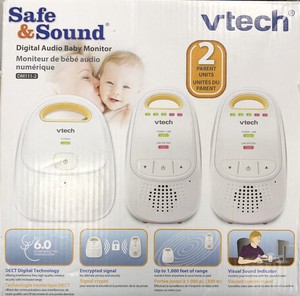 baby monitor with 2 parent units