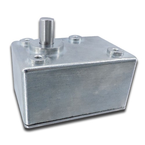 82*58mm All Metal Gear Turbo Worm Gearbox Speed Reducer Motor Speed Reduction - 第 1/6 張圖片