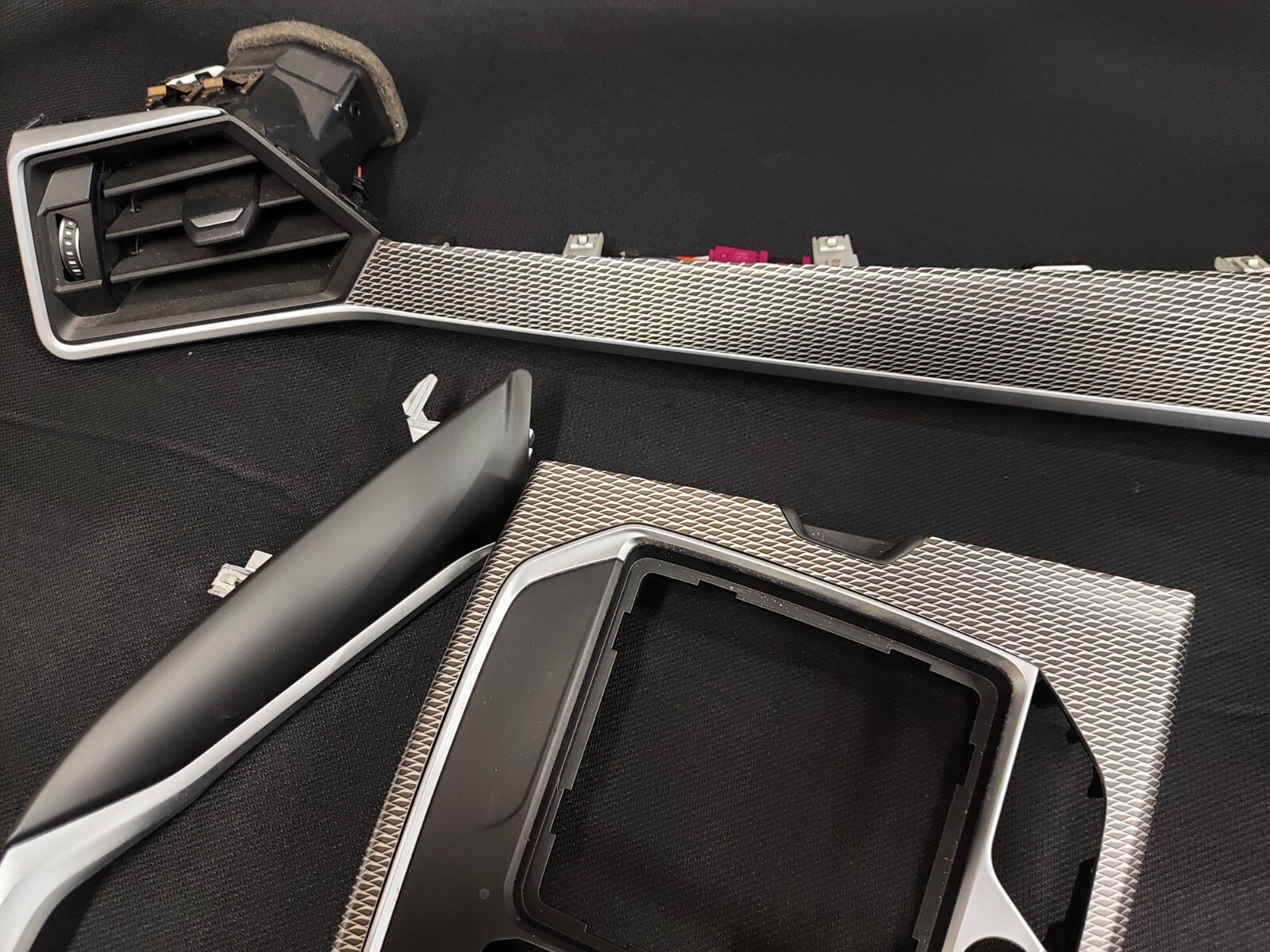 BMW G20 G21 dashboard aluminium Interior trim Tetragon eBay