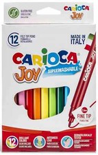 Carioca Joy Filzstifte *neu* 12 Stück ungift...