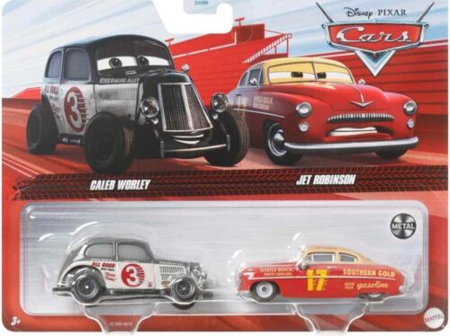 Disney Pixar Cars 2 Pack Caleb Worley/Jet Robinson Cars 3 - 第 1/2 張圖片