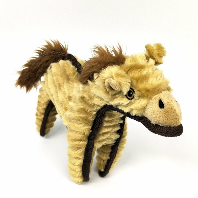 NEW! RUFFIAN PONY HORSE DOG TOY PREMIUM TOUGH PLUSH w/ TENNIS BALL eBay