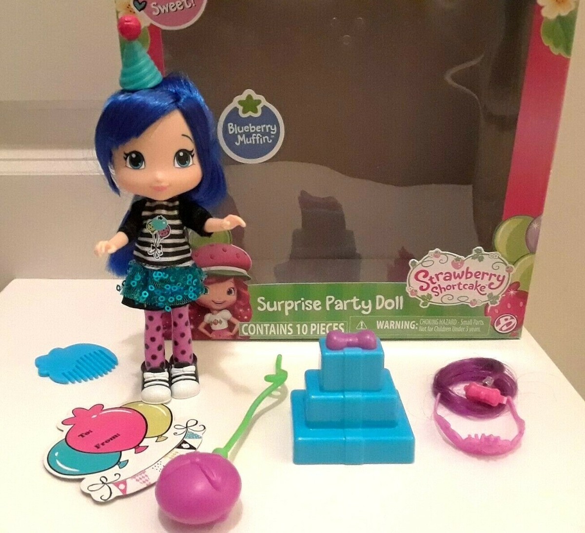 Strawberry Shortcake Surprise Party Cherry Jam Doll Set NEW