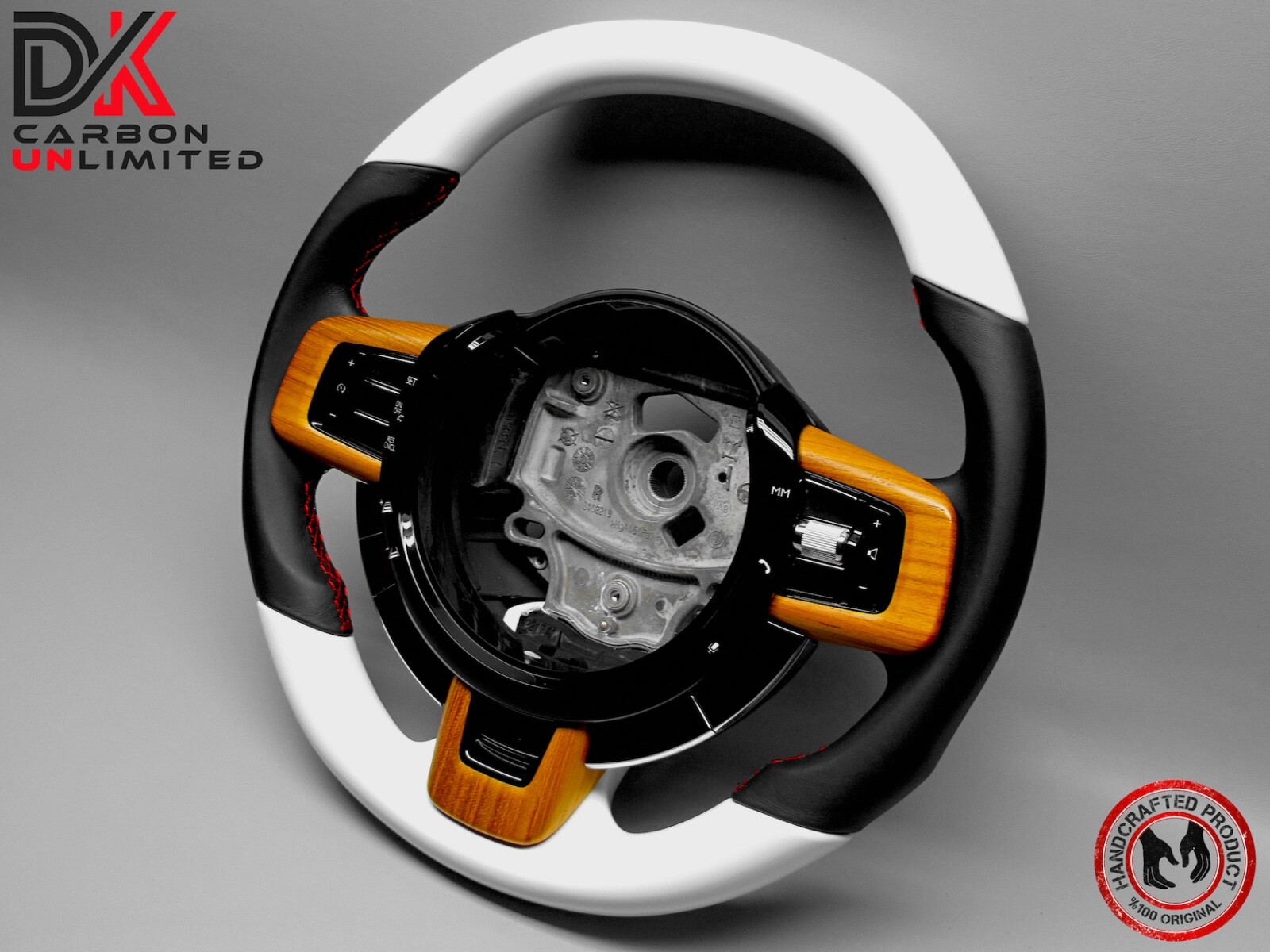 Rolls Royce Cullinan Ghost Spectre Any Color Stitch Ceramic White Steering Wheel