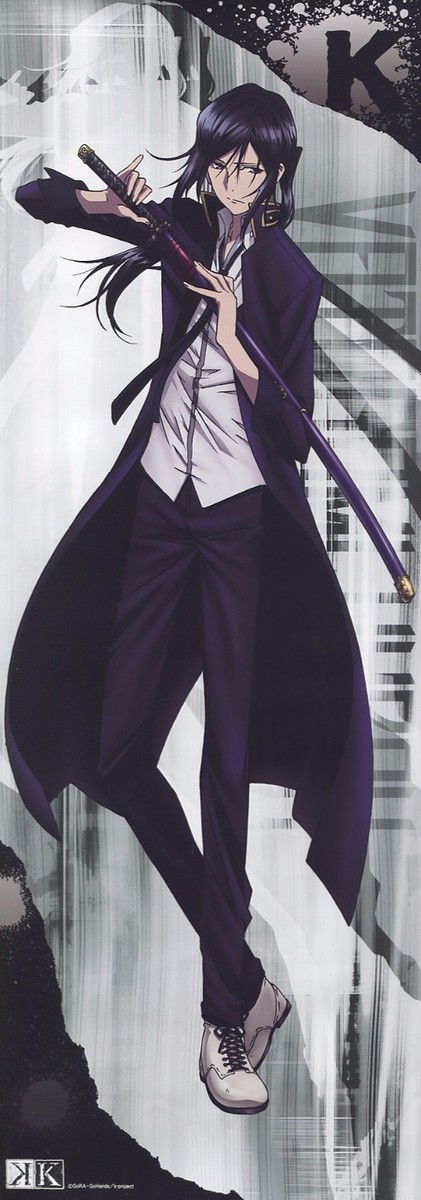 shiny poster K Project anime Yatogami Kuroh Kurou Kuro | eBay