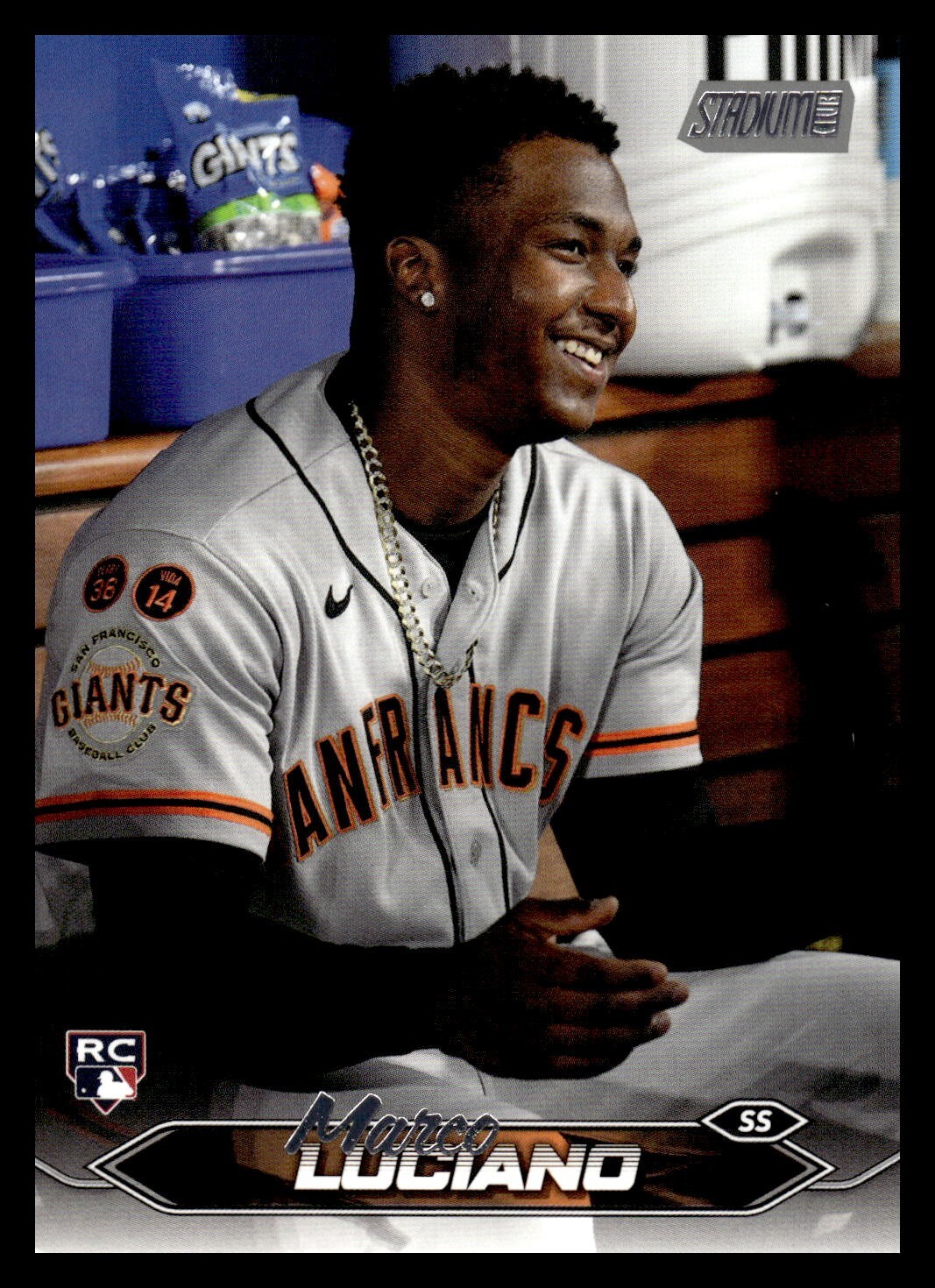 2024 Topps Stadium Club Base 224 Marco Luciano San Francisco Giants