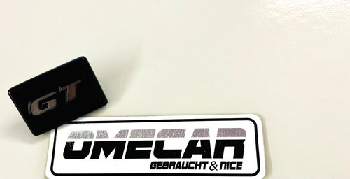 VW Golf 2 GT Emblem 191853688 R Kotflügel Zeichen Schriftzug