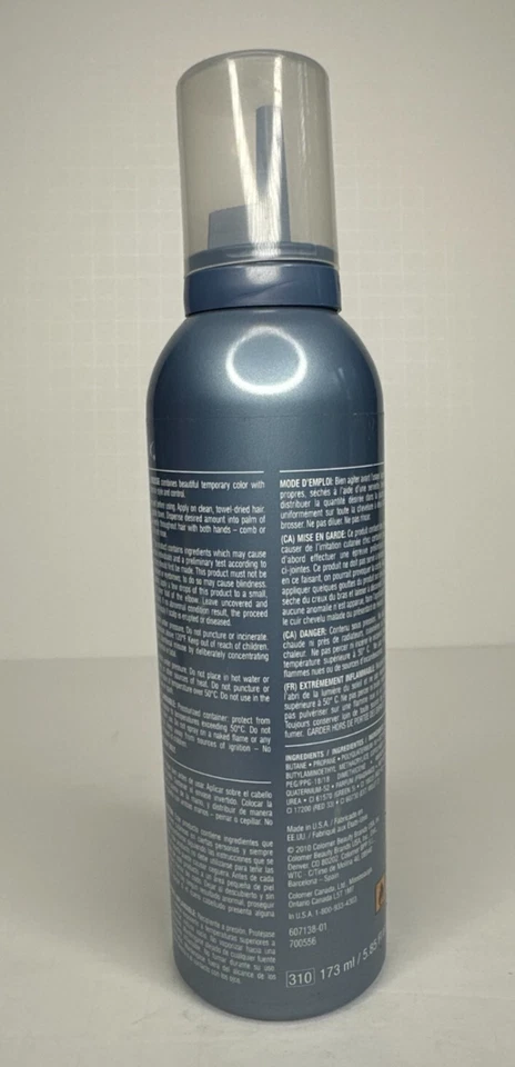 Roux Fanci-Mousse de Estilo a Todo Color #19 Crema Dulce 6 OZ, NUEVO Foto 3 de 4